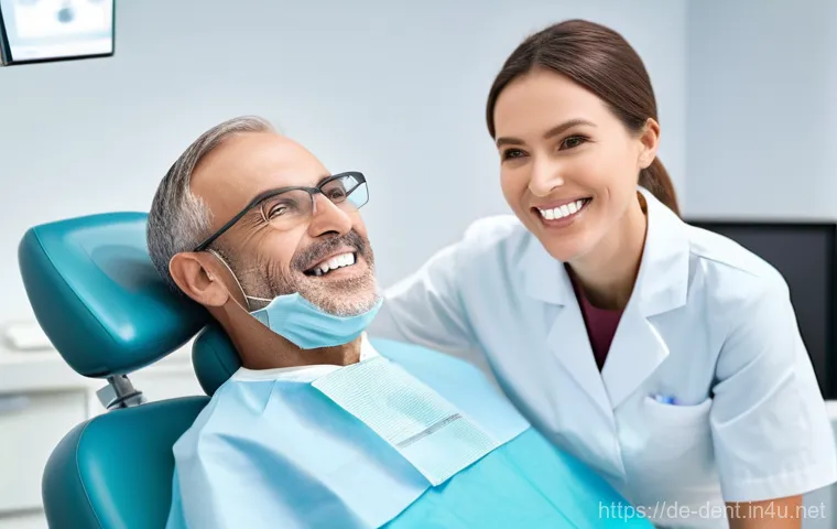 구강 내시경과 CT 검사 차이 - **Prompt 1: Transparent Patient Education with an Intraoral Camera**
    A female dentist, wearing c...