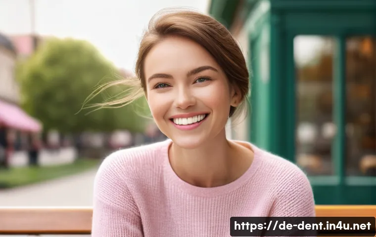 잇몸 미백 치료와 효과 - **Prompt 1: Confident Smile Post-Treatment**
    A close-up, high-resolution portrait of a diverse y...